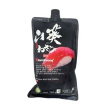 삼광 생와사비 593 고추냉이 일식재료 회간장 750g, 5개