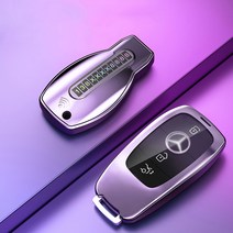[JR SHOP] 벤츠 GLS GLE CLA A B C E S클래스 키케이스 키커버 키홀더 악세사리 용품, [JR_S]_구형_퍼플