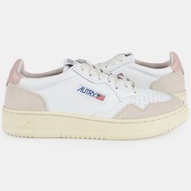 디몬트 22 F/W 오트리 여성 메달리스트 레더 스웨이드 로우탑(핑크탭) AULW LS37