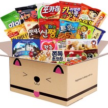 빼꼼냥 간식 프리미엄 과자세트 19p, 19종, 1세트