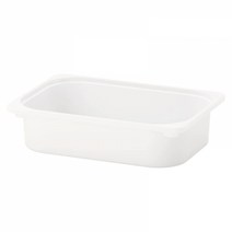 이케아 TROFAST 트로파스트 수납상자 화이트 42x30x10cm 001.416.70