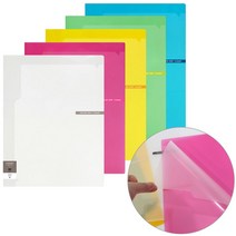 [동화오피스] 청운 A4 투포켓파일 파일 / 칼라칩 2포켓, 하늘