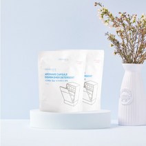 아로헤브 액체 캡슐 식기세척기 세제 2개 SET / 물비린내 안나는 식세기 세제+린스 통합, 1세트