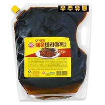 오뚜기 오쉐프 매운데리야끼 소스, 2개, 2kg