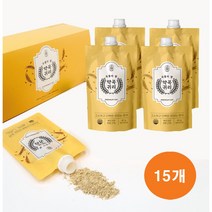 고소하고 맛있게 포만감 가득 아침 점심 간편한 한끼 다이어트 식사대용 선식 파우치, 40g 15개