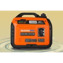 가솔린 발전기 미니 저소음 가정용 캠핑용 220V 전기, (2000W)핸드온LCD디지털디스플레이