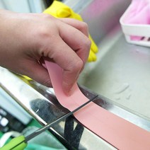 부엌라인테이프 실리콘 테두리 3.8m 커팅식방수고무