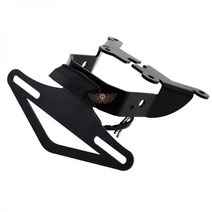 스즈키 SV650 15-21년 SV650X 18-21년 번호판 브라켓, 검은색