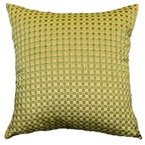 벨기에 수입원단 벨지움 벨벳 쿠션커버 큐브그린 45x45Cm.파라다이스홈