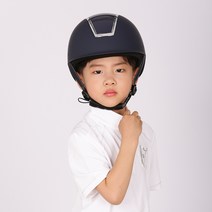 승마부츠 가죽롱부츠 승마 품질 어린이 승마 헬멧 승마 헬멧 남자와 여자의 패션 승마 장애물 헬멧 큰 테두리 EU 인증, [01] 네이비 블루, [08] 59cm