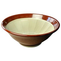 Motoju Ceramics Co. Ltd. Iwami ware mortar No. 8 25 cm in diameter with non-slip) Reddish brown, 1개