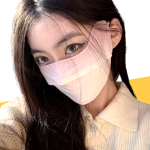 한스터프 빨아쓰는마스크 씻어쓰는 연예인 마스크, 핑크