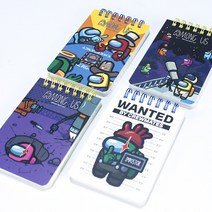 어몽어스 상철트윈링 수첩 쓰기편한 스프링 기자수첩, 랜덤