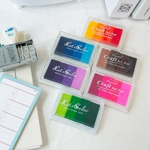 스템프 도장 다꾸 컬러 용품 스탬프잉크, 브라운, 브라운