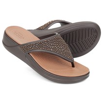 크록스 몬터레이 디아만테 웨지플립 W 206343-25M