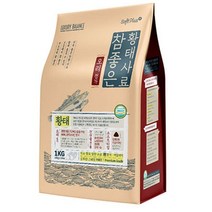 럭셔리 발란스 반려견 강아지 참좋은 황태사료 1Kg 강아지, 오리사료