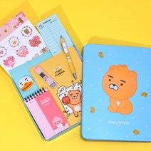 카카오프렌즈 치얼업 스터디 문구 세트, 단품