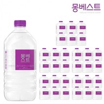 몽베스트 1L 생수 30개 1리터