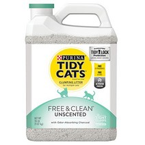 Purina Tidy Cats Clumping Cat Litter; Free Clean Unscented Multi Cat Litter - (2) 20 lb. Jugs, 1