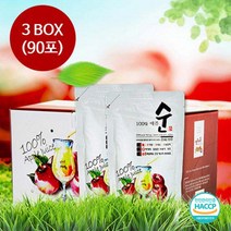[해랑] 경북 영주 사과즙 애플순 110ml 30포 x 3박스, 상세 설명 참조, 상세 설명 참조