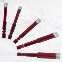 페리코 융착 코어비트 8mm 10개 멀티 드릴 코아 타일 기리 대리석 유리 포세린 세라믹 폴리싱 천공 타공