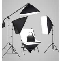 누끼의자 방송용조명 스튜디오 촬영 라이트 조명, 접이식 정물 테이블