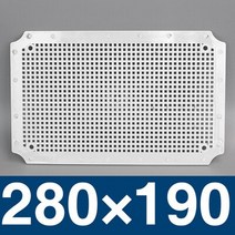 정션박스 분전함IP67 방수 정션 박스베이스 플레이트 ABS 벌집 장착베이스 실외 고성능링 박스 고정베이스, 13 280x190