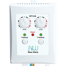 써브텍 자동온도조절기 STT-2.6 STA-2.6 전기온돌판넬 필름난방, STT-2.6S(무소음아날로그2.6kw)