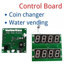 코인 체인저 빌 제어 보드 PCB 작동 센서 신호 물 판매 기계, Water Vending