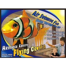 플라잉 피쉬 원격제어 풍선, 흰 동가리