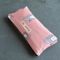 [DIY키트 패키지] 필통만들기 동물필통 강아지필통 키트 퀼트필통만들기 천필통만들기, 미니동백