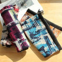 넥워머 스포츠 운동 배달 겨울 목도리, 그레이레드