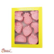 이홈베이킹 과일푸쉬쿠키커터8종, 단품