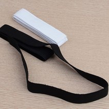 분리수거 정리 넓적 고무줄 동대문부자재 사무실용품 문구사이트 문구용품, 흰색