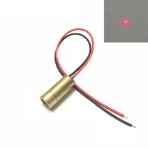 레이저 미니 마킹 조각 절단기 마킹 컷팅650nm 5mW 3V5V 9mm 크로스 라인 도트 921mm 산업용 모듈 레드 위치 헤드 LD 모듈 의료 포지셔닝, 5V 도트 LD 모듈