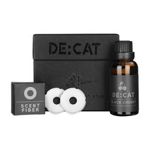 디캣 리필 키트세트 30ml 차량용 방향제 대용량 불독 호환, 블랙체리
