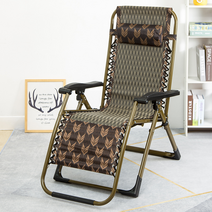 EPWEI 접이식 리클라이너 이케아 무중력의자 캠핑 릴렉스 침대의자, 무늬 업그레이드 사각관(컵 트레이 증정)