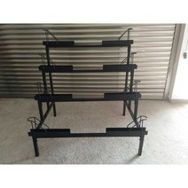 자전거거치대 실내자전거 스탠드 보관대 수리대 매장, 3단115x60x80cm