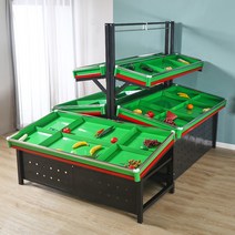 마트진열대 과일매대 제품 진열대 조립식 선반 이동식, 01. 문이 없는 1.2M 단층(두꺼워짐)