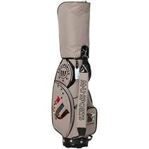 일본직송 엠유스포츠 M.U SPORTS 골프 캐디백 카트백, 베이지(033)