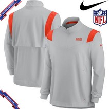 [미국정품] 607268 나이키 NFL팀 후드 맨투맨 집업 Cleveland Browns Nike 2021 Sideline Coaches Repel Quarter-Zip Jacke