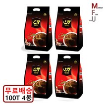 G7커피 2g x 100개입 4개 총400T 커피 인스턴트 B