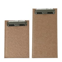 클립형 빌지패드 브라운 (2사이즈) 영수증 빌지꽂이, 빌지패드(소)