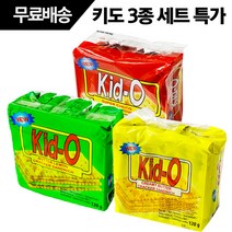 키도 (무료배송) 크리미 버터향+수퍼 초코향+버터레몬향 크래커 3종 각1개씩 1세트(총3개), [버터+초코+버터레몬], 1세트