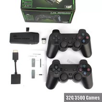 비디오게임기4K 울트라 비디오 게임 콘솔 PS1/GBA 레트로 TV Dendy HD-OUT 64GB 10000 용 듀얼 패드, 한개옵션1, 02 32GB