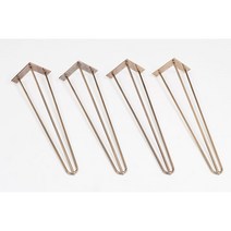 (높이68cm)럭셔리 로즈골드 식탁/콘솔테이블 다리 프레임(4개 SET) 부품 부속 철제