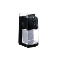 밀리타 커피 그라인더 밀 전기 플랫 디스크 컵 스케일 호퍼 35oz(100g) 90초 퍼펙트 터치 II CG-5B 블랙