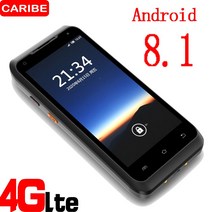 QR 무선 바코드 CARIBE PL-55L 안드로이드 핸드 헬드 PDA 1D /2D 바코드 스캐너 와이파이/4G 창고, 01 1D barcode scanner_01 미국