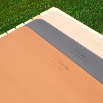 캠핑상회 감성캠핑 롤테이블 가죽 커버 매트 (3color), 브라운_대