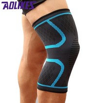 러닝종아리보호대 다리 카프 종아리 킥복싱 보호대 aolikes 1pcs 탄성 스포츠 다리 무릎 지원 중괄호 랩 프로텍터 다리 압축 안전 패드 슬리브 슬개골 가드 무릎 패드, 푸른, xxxl